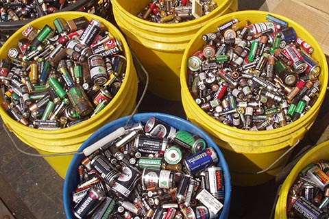 甘南藏族二手废旧电池回收|南孚NANFU三元锂电池回收